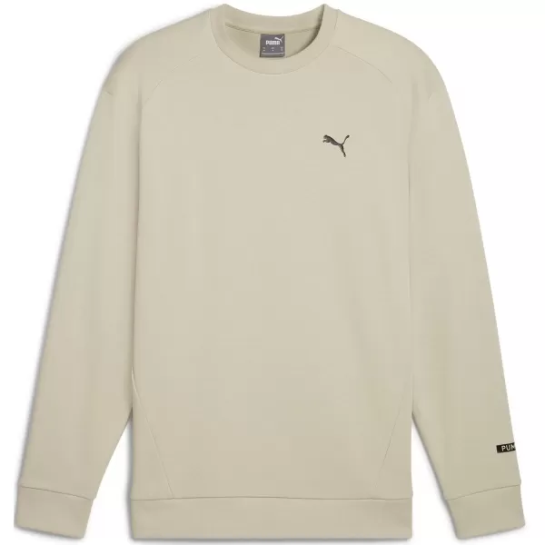  Pánská mikina PUMA RAD/CAL CREW DK 68161868 DESERT DUST 