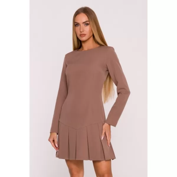  Dámské šaty MOE M872 MOCCA 