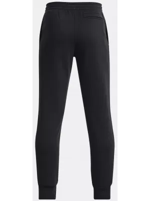 Chlapecké tepláky UNDER ARMOUR UA RIVAL FLEECE JOGGERS 1379787-001 ČERNÁ