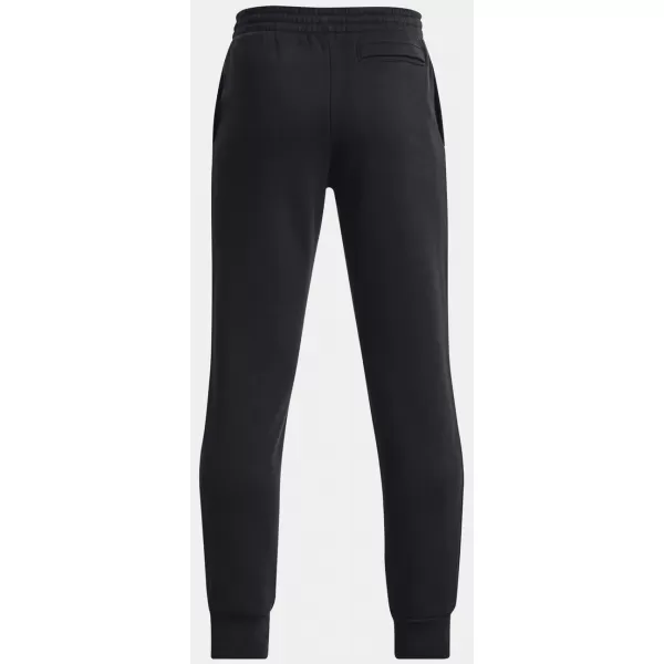  Chlapecké tepláky UNDER ARMOUR UA RIVAL FLEECE JOGGERS 1379787-001 ČERNÁ 