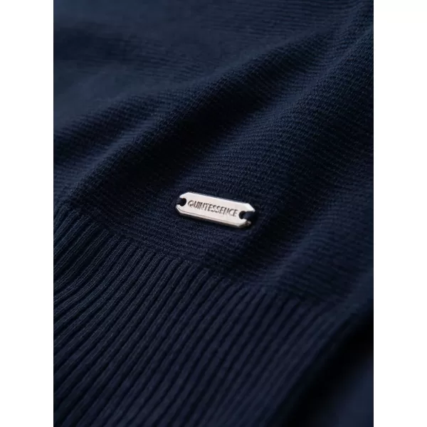  Pánské triko OMBRE OM-TSCT-0252 NAVY BLUE 