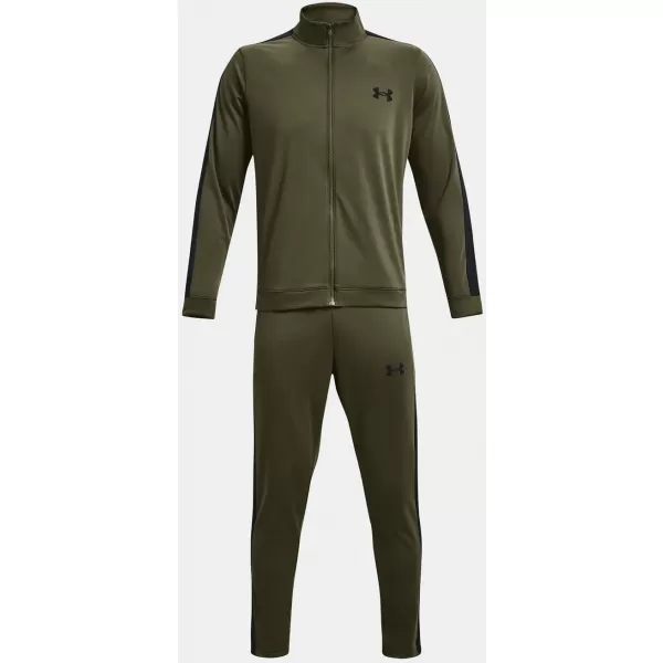  Pánská souprava UNDER ARMOUR UA KNIT TRACK SUIT 1357139-390 zelená 