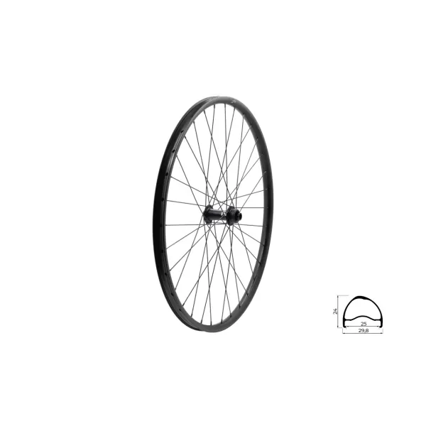  Zateplené kolo přední KLS SEGADOR 25 SL DSC F, 27,5, BLACK 