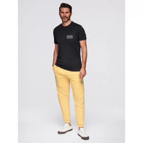  Pánské triko OMBRE OM-TSPT-0231 BLACK 