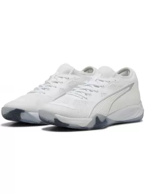 Pánské boty PUMA ELIMINATE NITRO SQD 4 10843802 PUMA WHITE/PUMA SILVER