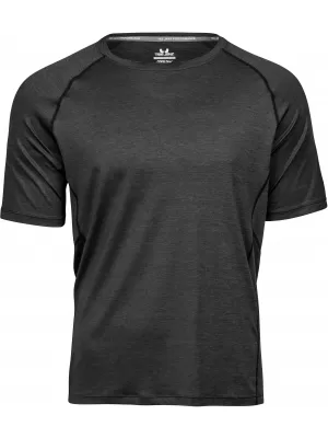 Pánské tričko Tee Jays | TJ 7020 BLACK MELANGE