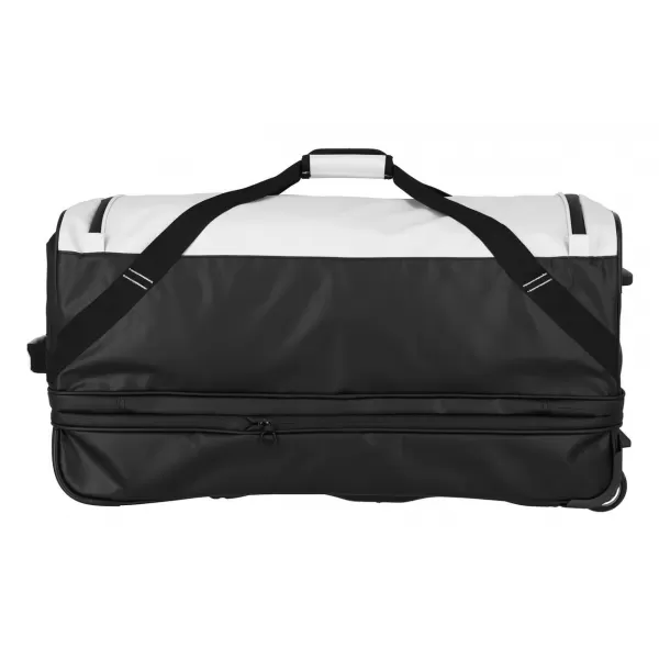  Taška TRAVELITE BASICS WHEELED DUFFLE EXP. BLACK/WHITE 