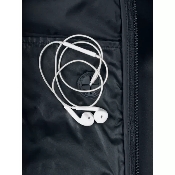  Pánská reflexní hybridní bunda CLIQUE | CUSTER JACKET MEN BLACK/REFLECTIVE 