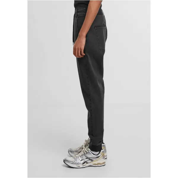  Pánské džíny URBAN CLASSICS TB7567 BLACK WASHED 