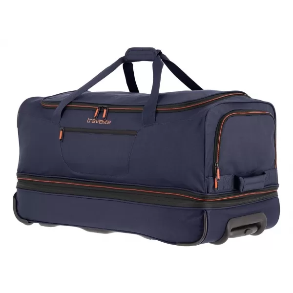  Taška TRAVELITE BASICS WHEELED DUFFLE L NAVY/ORANGE 
