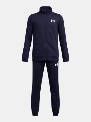Chlapecká souprava UNDER ARMOUR UA RIVAL KNIT TRACK SUIT modrá