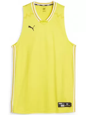 Pánské tílko PUMA HOOPS TEAM GAME JERSEY 67662805 CYBER YELLOW
