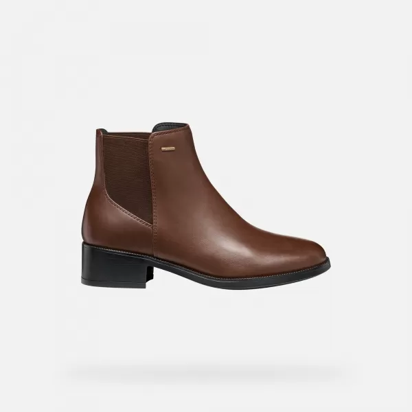  Dámské boty GEOX CAMEXIA NP ABX G009579 HNĚDÁ 
