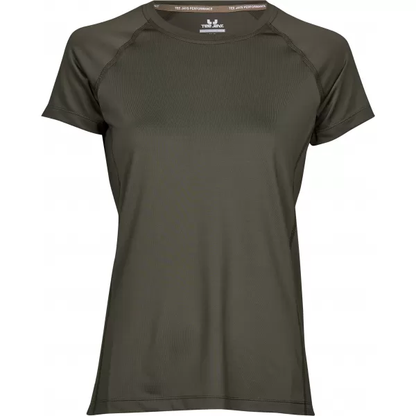  Dámské tričko Tee Jays | TJ 7021 DEEP GREEN 