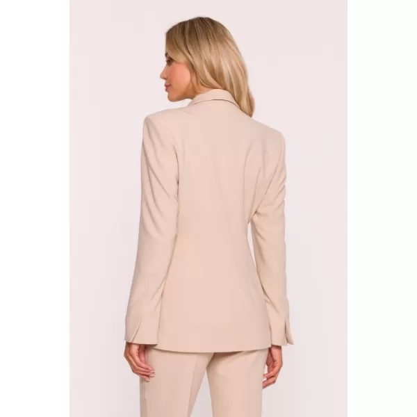  Dámské sako STYLOVE S417 BEIGE 