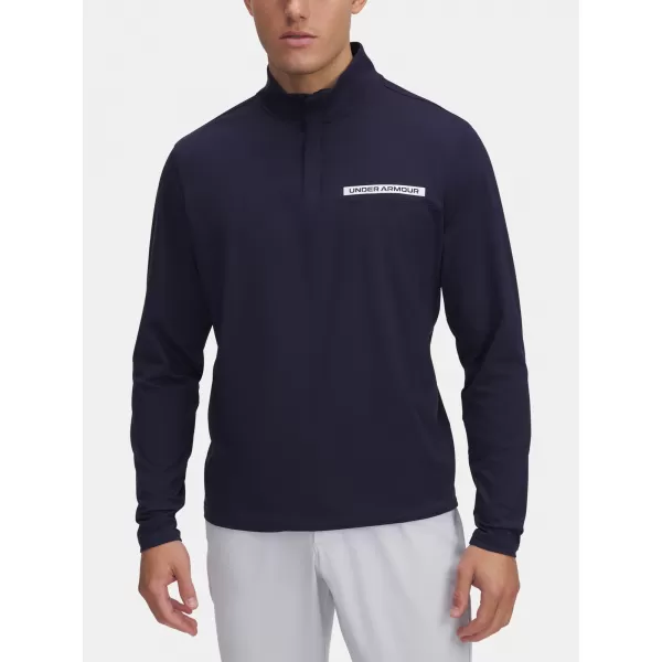  Pánská mikina UNDER ARMOUR UA T2G 1/4 ZIP 1389878-410 MODRÁ 
