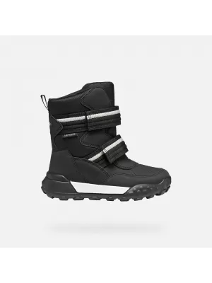 Chlapecké kotníkové boty GEOX TREKKYUP ABX J56MBB050FUC9999 ČERNÁ
