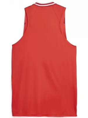 Pánské tílko PUMA HOOPS TEAM GAME JERSEY 67662804 PUMA RED