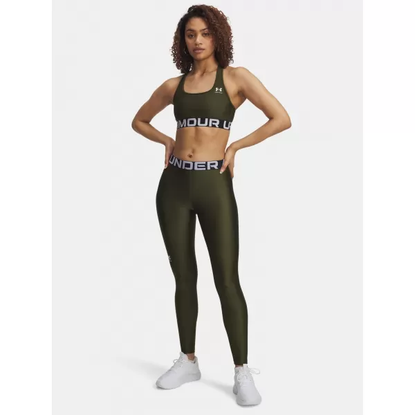  Dámské legíny UNDER ARMOUR UA HG LEGGING 1383559-308 ZELENÁ 