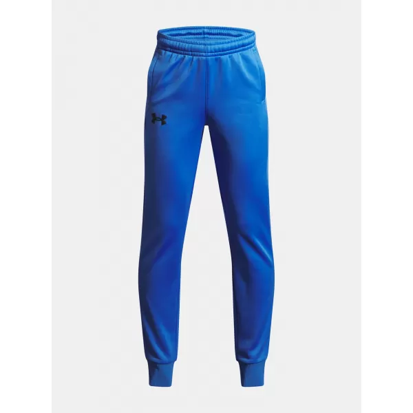  Chlapecké tepláky UNDER ARMOUR UA ARMOUR FLEECE JOGGERS 1373543-402 MODRÁ 