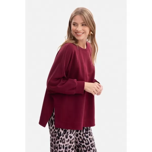  Dámská mikina BEWEAR B306 BURGUNDY 