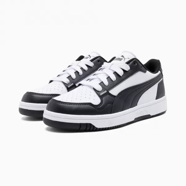  Dětské boty PUMA REB-L JR 39899301 PUMA WHITE/PUMA BLACK 