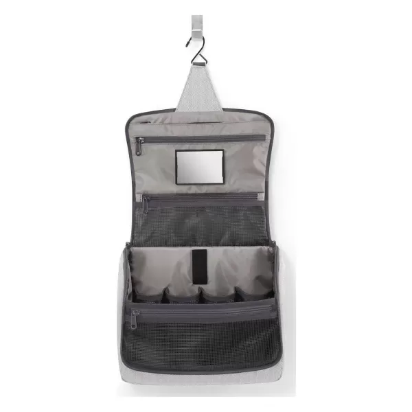  Taštička REISENTHEL TOILETBAG XL HERRINGBONE GREY 