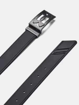 Pánský pásek UNDER ARMOUR M DRIVER SILICONE BELT 1386679-001 ČERNÁ