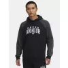 Pánská mikina UNDER ARMOUR RIVAL FLC CB HOOD ČERNÁ