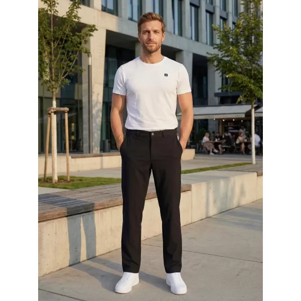  Pánské kalhoty ALTISPORT ATS TROUSER SLIM-FIT ČERNÁ 