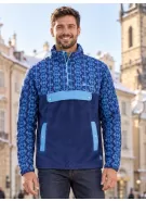 Pánská fleece mikina ALTISPORT GARM MODRÁ