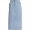 Dámská sukně URBAN CLASSICS TB7443 NEW LIGHT BLUE WASHED