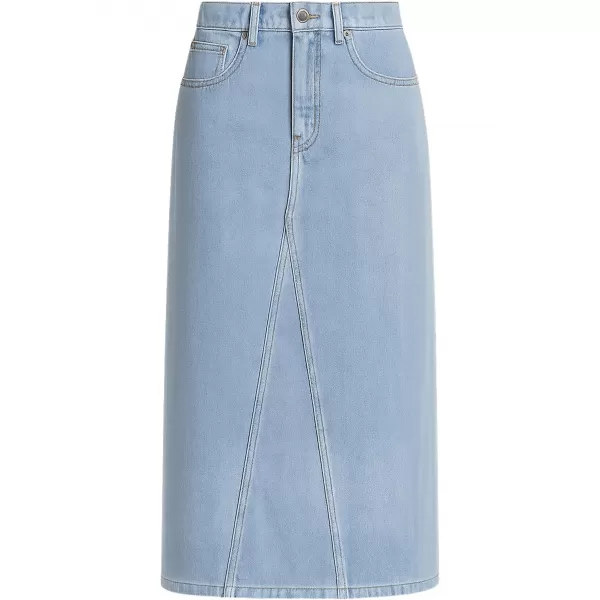  Dámská sukně URBAN CLASSICS TB7443 NEW LIGHT BLUE WASHED 