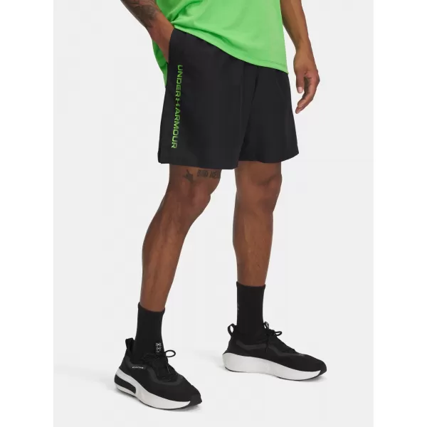  Pánské kraťasy UNDER ARMOUR UA TECH WOVEN WORDMARK SHORT černá 