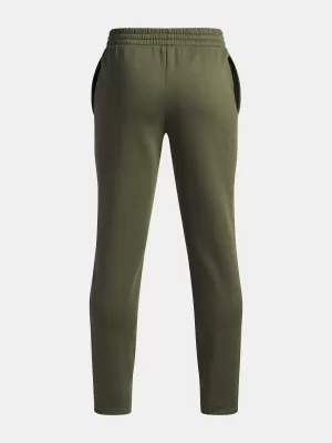 Chlapecké tepláky UNDER ARMOUR UA RIVAL FLC CBLCK GRPHC JGR 6004995-390 ZELENÁ