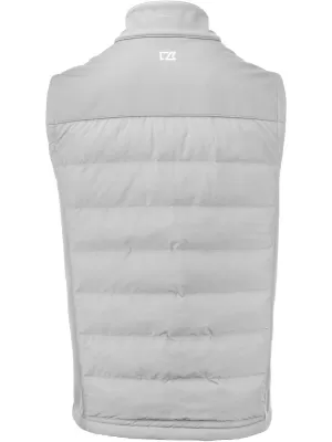 Pánská hybridní vesta CUTTER & BUCK | OAK HARBOR VEST MEN SILVER