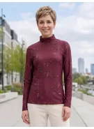 Dámské triko ALTISPORT GERDA VÍNOVÁ