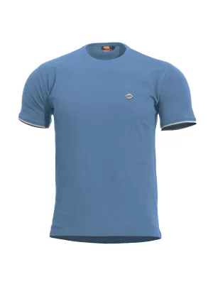 Triko PENTAGON LEVANTES CREWNECK STRIPES K09026 DAWN BLUE