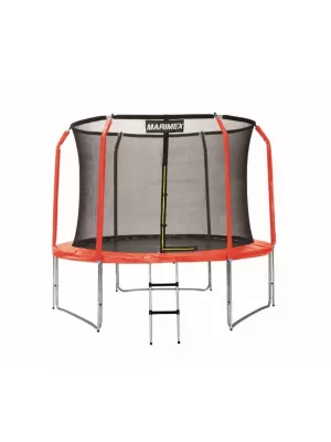 Sada krytu pružin a rukávů pro trampolínu 244 cm - červená