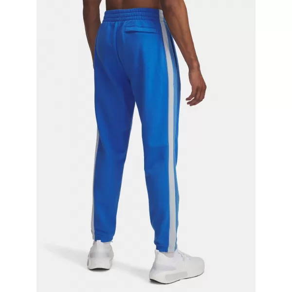  Pánské kalhoty UNDER ARMOUR RIVAL FLC CB PANTS MODRÁ 