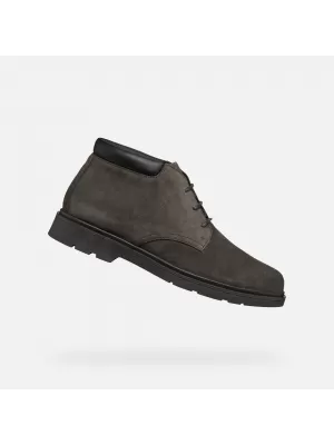 Pánské boty GEOX SPHERICA EC1 G006529 TMAVĚ ŠEDÁ