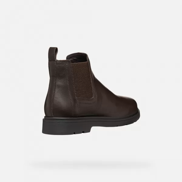  Pánské boty GEOX SPHERICA EC1 G006535 TMAVĚ HNĚDÁ 