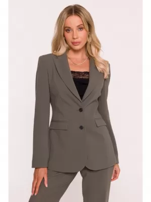 Dámské sako STYLOVE S417 KHAKI