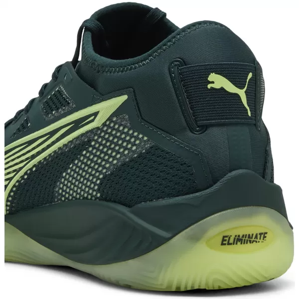 Pánské boty PUMA ELIMINATE NITRO SQD 4 10843801 GREEN/FIZZY/WHITE/SILVER 