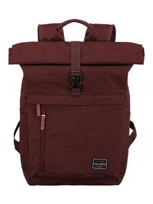 Batoh TRAVELITE BASICS ROLL-UP BACKPACK BORDEAUX