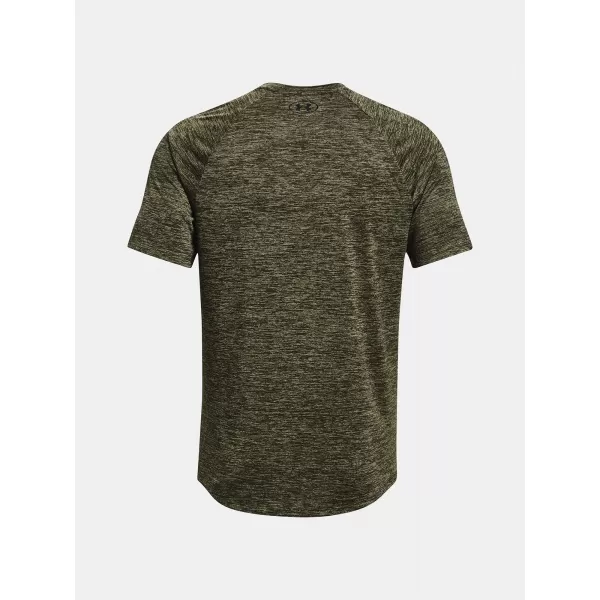  Pánské triko UNDER ARMOUR UA TECH 2.0 SS TEE 1326413-390 ZELENÁ 