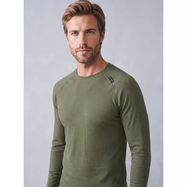  Pánský termo set  ALTISPORT GAIN KHAKI/ČERNÁ 