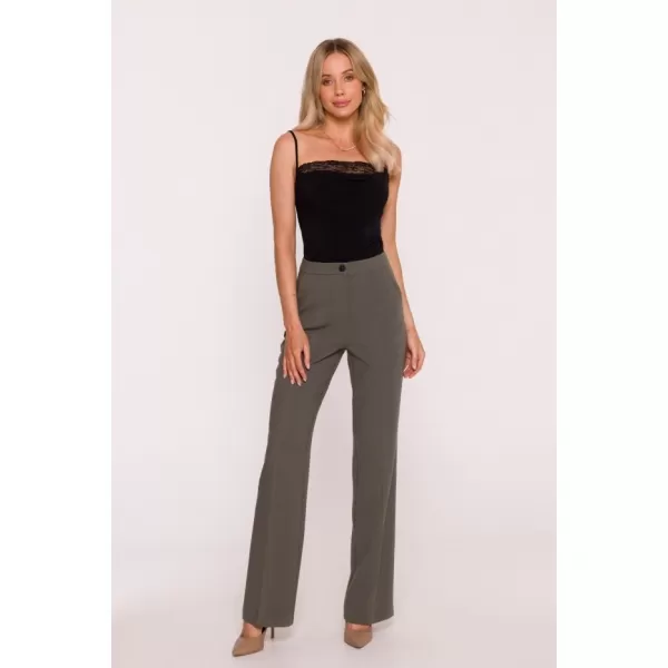  Dámské kalhoty STYLOVE S418 KHAKI 