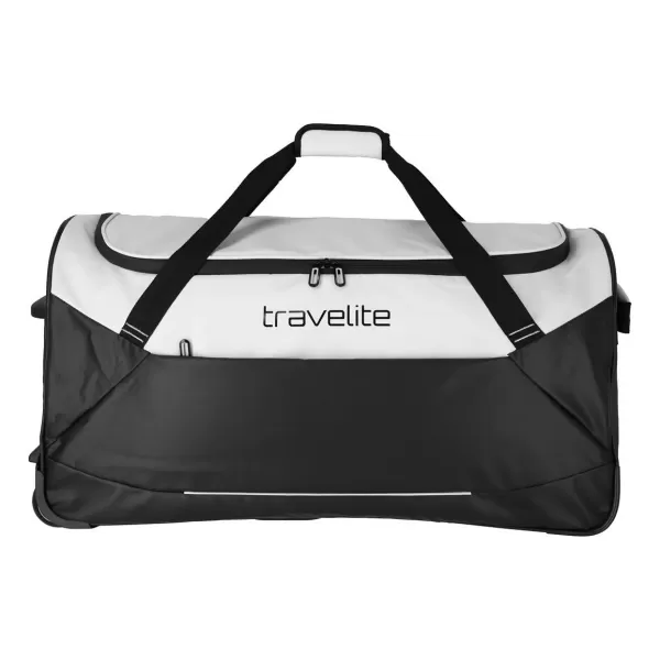  Taška TRAVELITE BASICS TROLLEY TRAVEL BAG BLACK/WHITE 