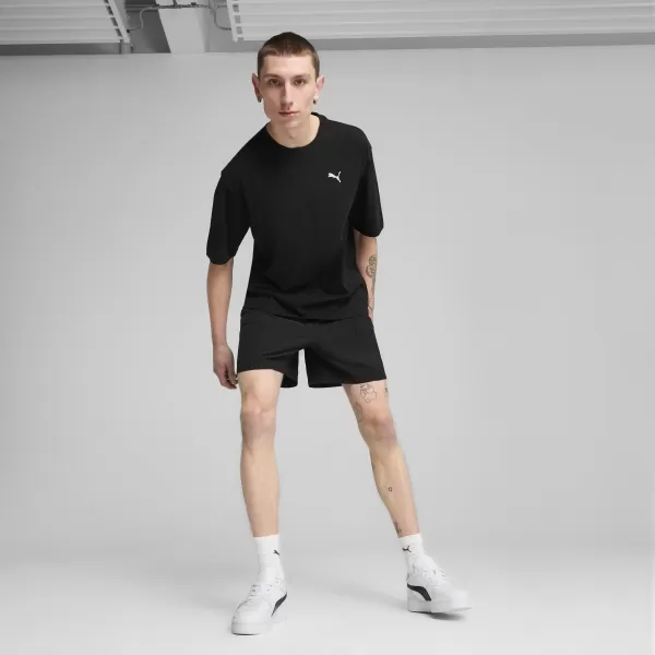  Pánské triko PUMA WARDROBE ESS BOXY TEE 62964501 PUMA BLACK 